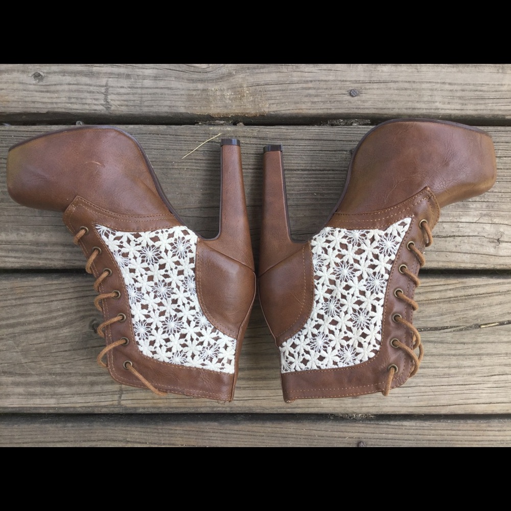 Leather booties - Picture 4 of 8
